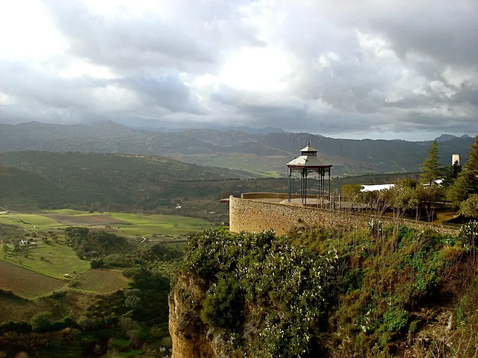 ronda spain cityscape